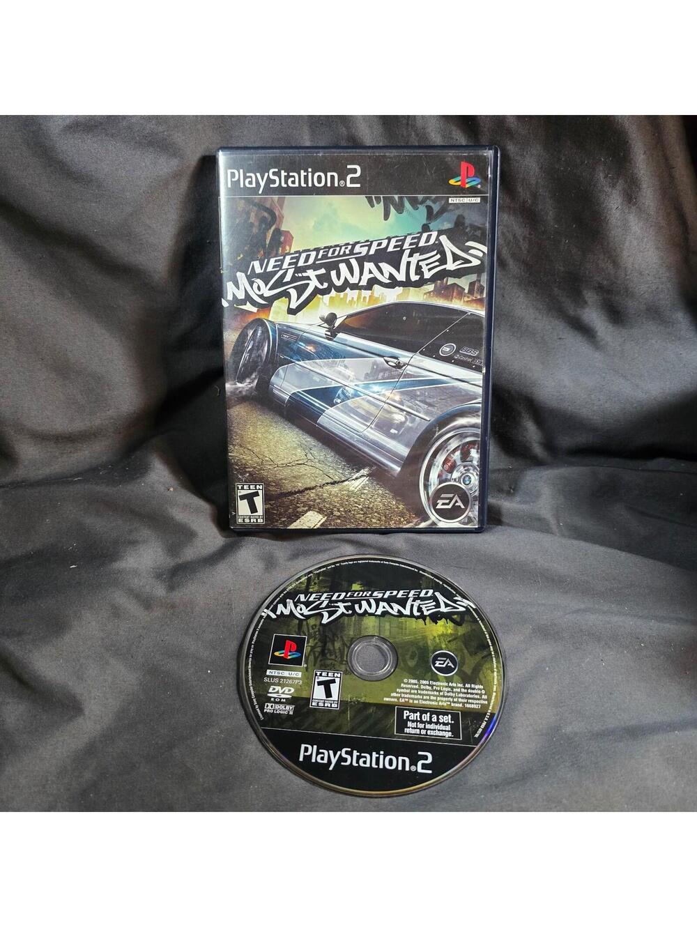 Need For Speed Most Wanted - Sony Playstation 2 PS2 Tested Black Label